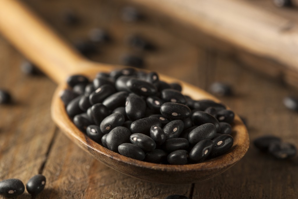 黑豆：每100克含有28克蛋白质，约451 kcal。（iStock图片）